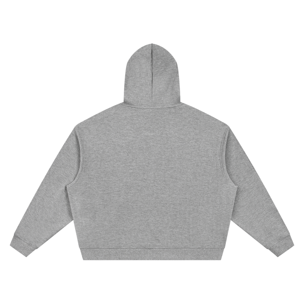 Waffle Boxy Hoodie