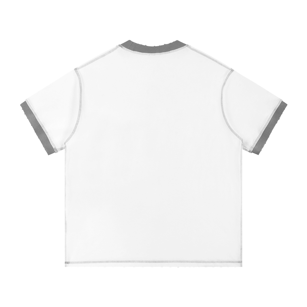 Contrast-Stitched BRND A Athletic Department T-Shirt
