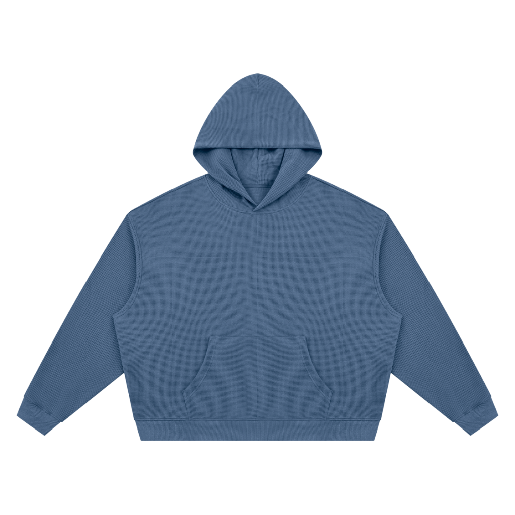 Waffle Boxy Hoodie