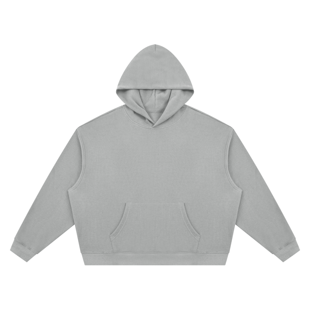Waffle Boxy Hoodie