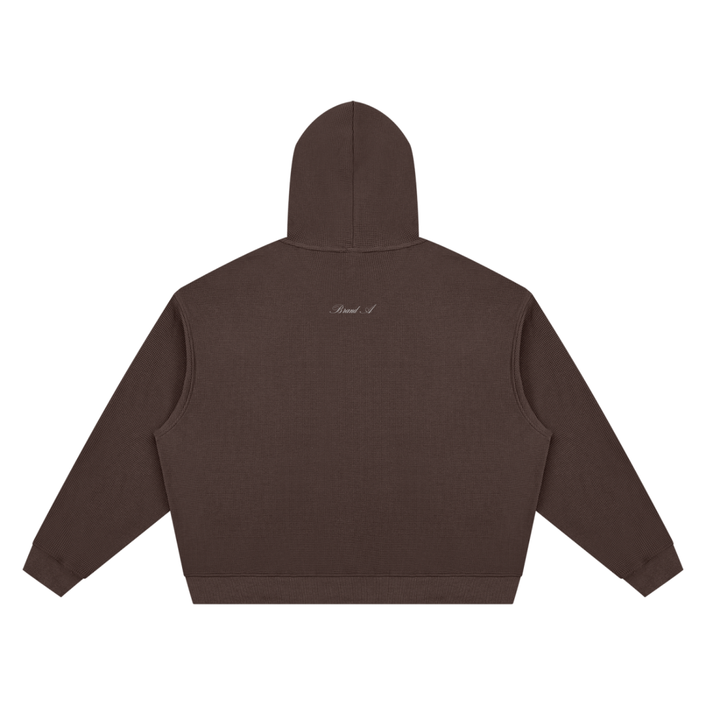 Waffle Boxy Hoodie