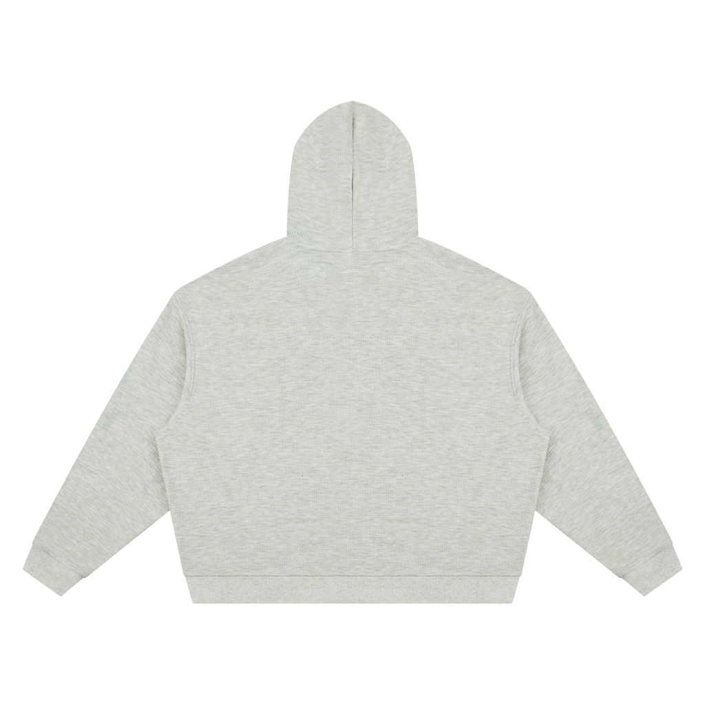 Waffle Boxy Hoodie