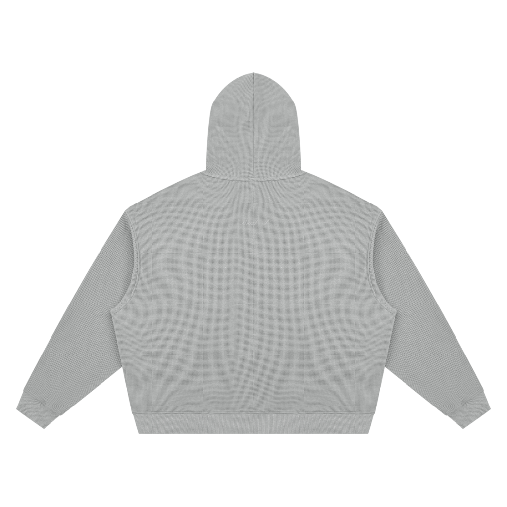 Waffle Boxy Hoodie