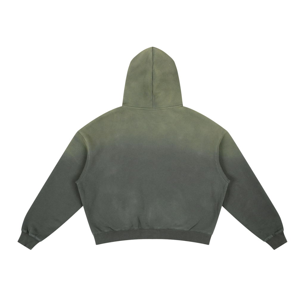 Inspired By The Fear Of Being Average Boxy Fleece Hoodie