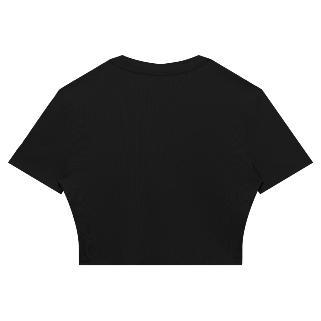 Brand A Essentials Ribbed Crop Top