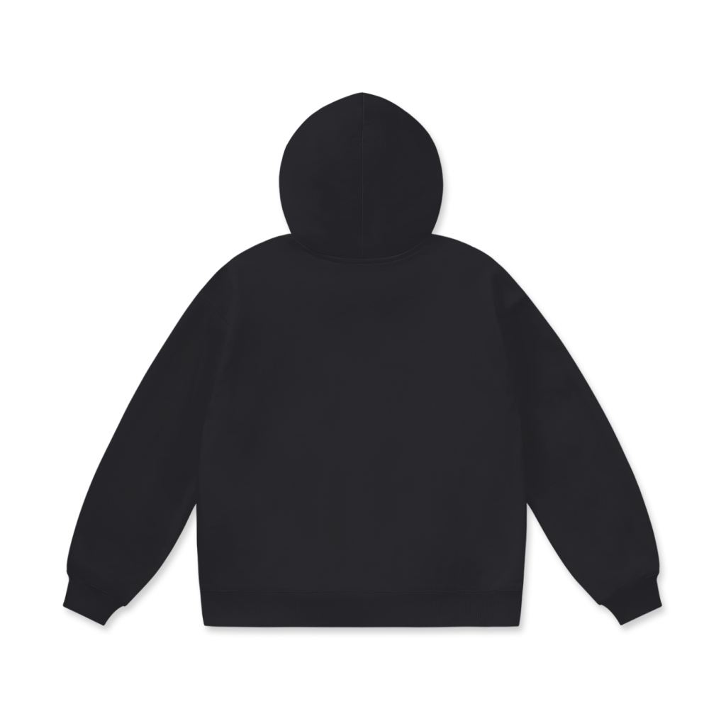 Branded Oversized Heavyweight Fleece Hoodie