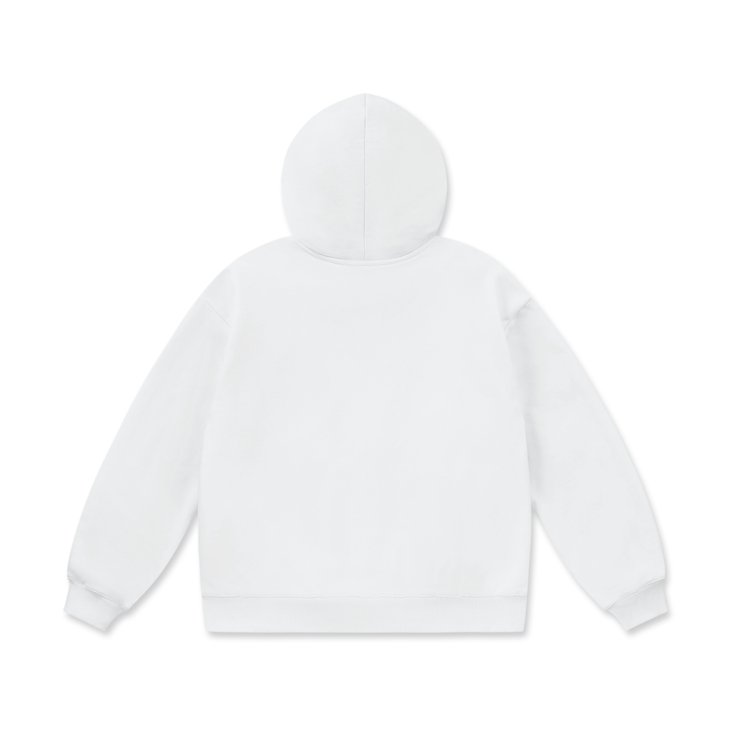 Branded Oversized Heavyweight Fleece Hoodie