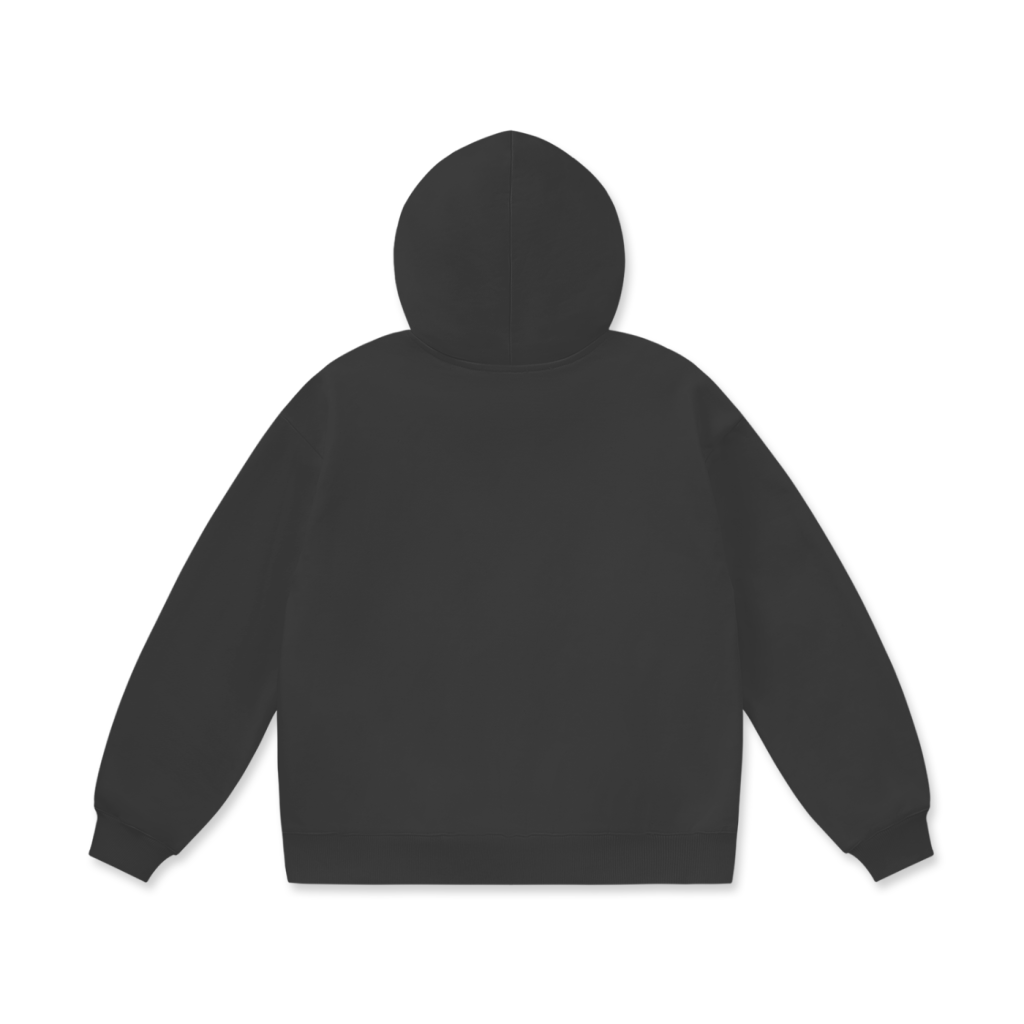Branded Oversized Heavyweight Fleece Hoodie