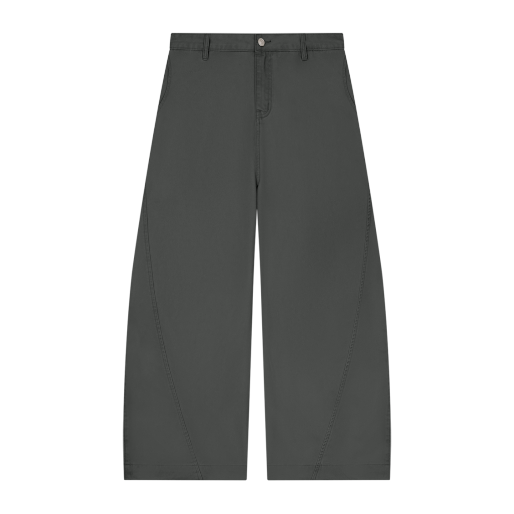 Wide-Leg barrel Chino Pants