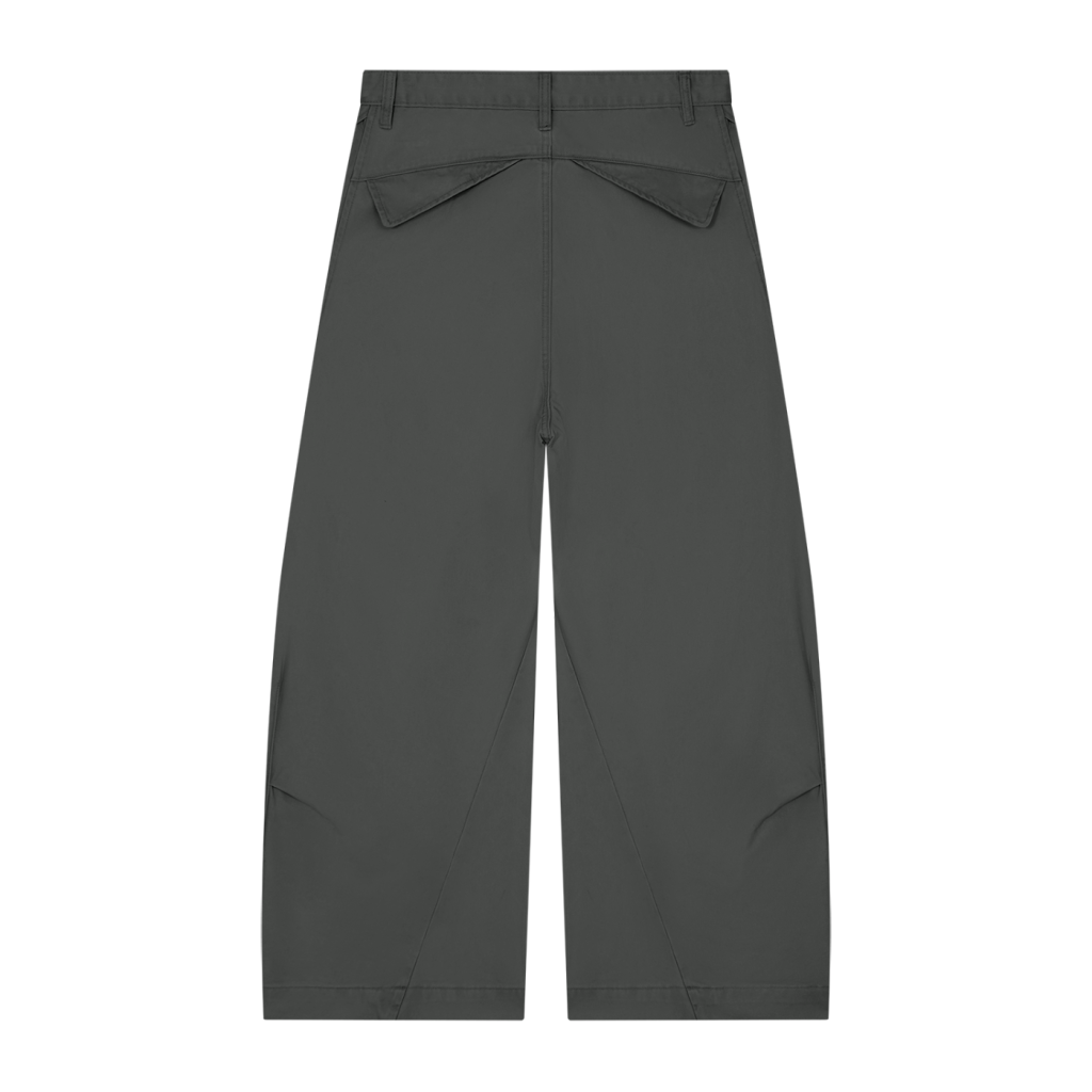 Wide-Leg barrel Chino Pants