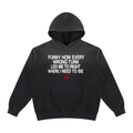 Right Where I Need to Be Vintage Wash Fleece Hoodie