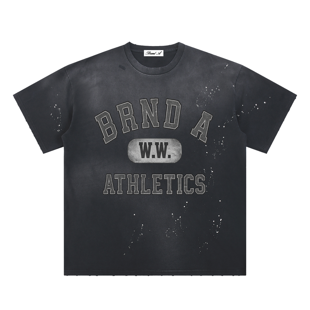 Sunfade Paint Splatter BRND A ATHLETICS T-Shirt
