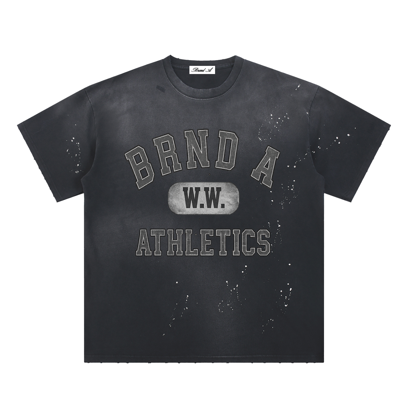 Sunfade Paint Splatter BRND A ATHLETICS T-Shirt