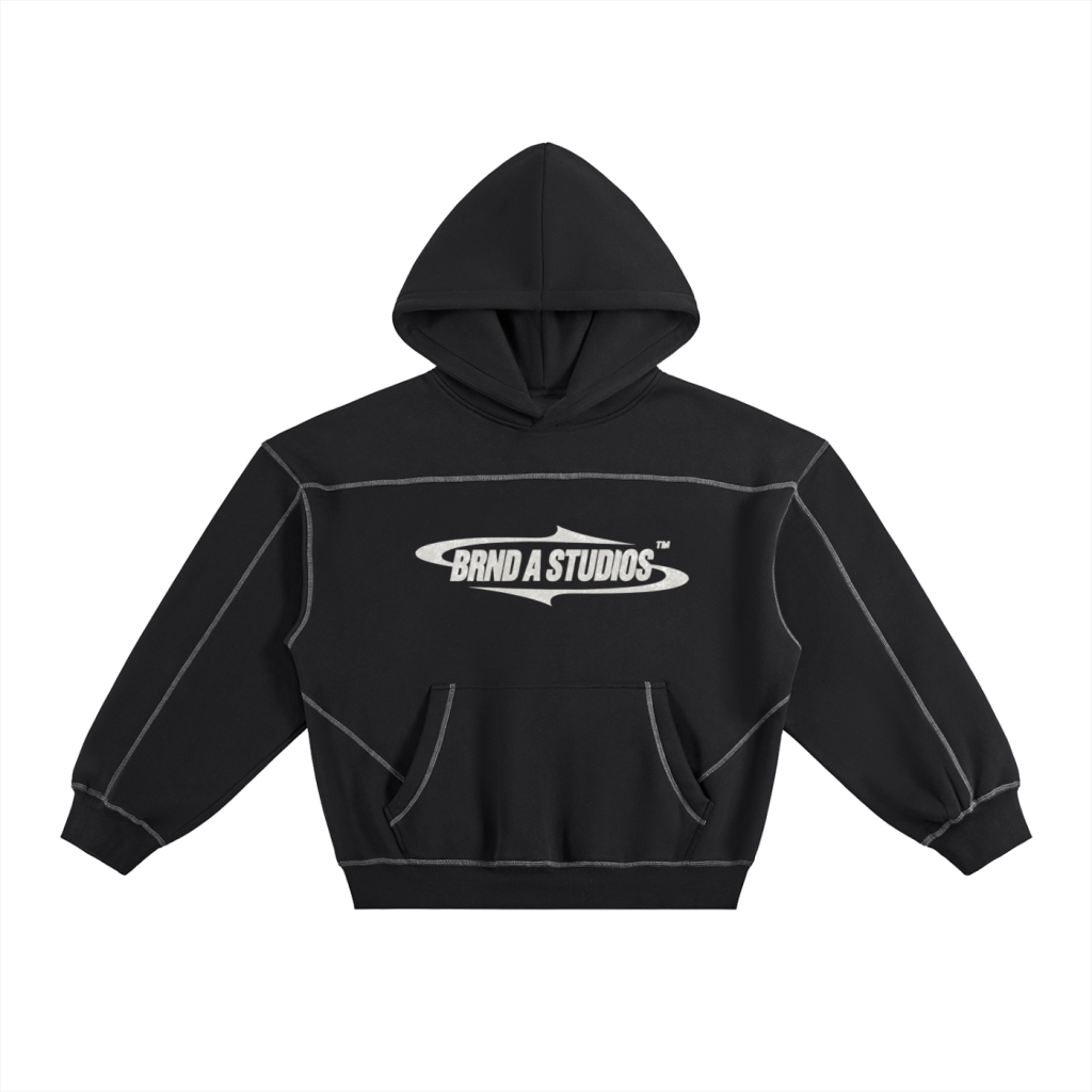 Contrast-Stitched BRND A STUDIOS Hoodie