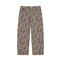 Leopard Print Wide Leg Jeans