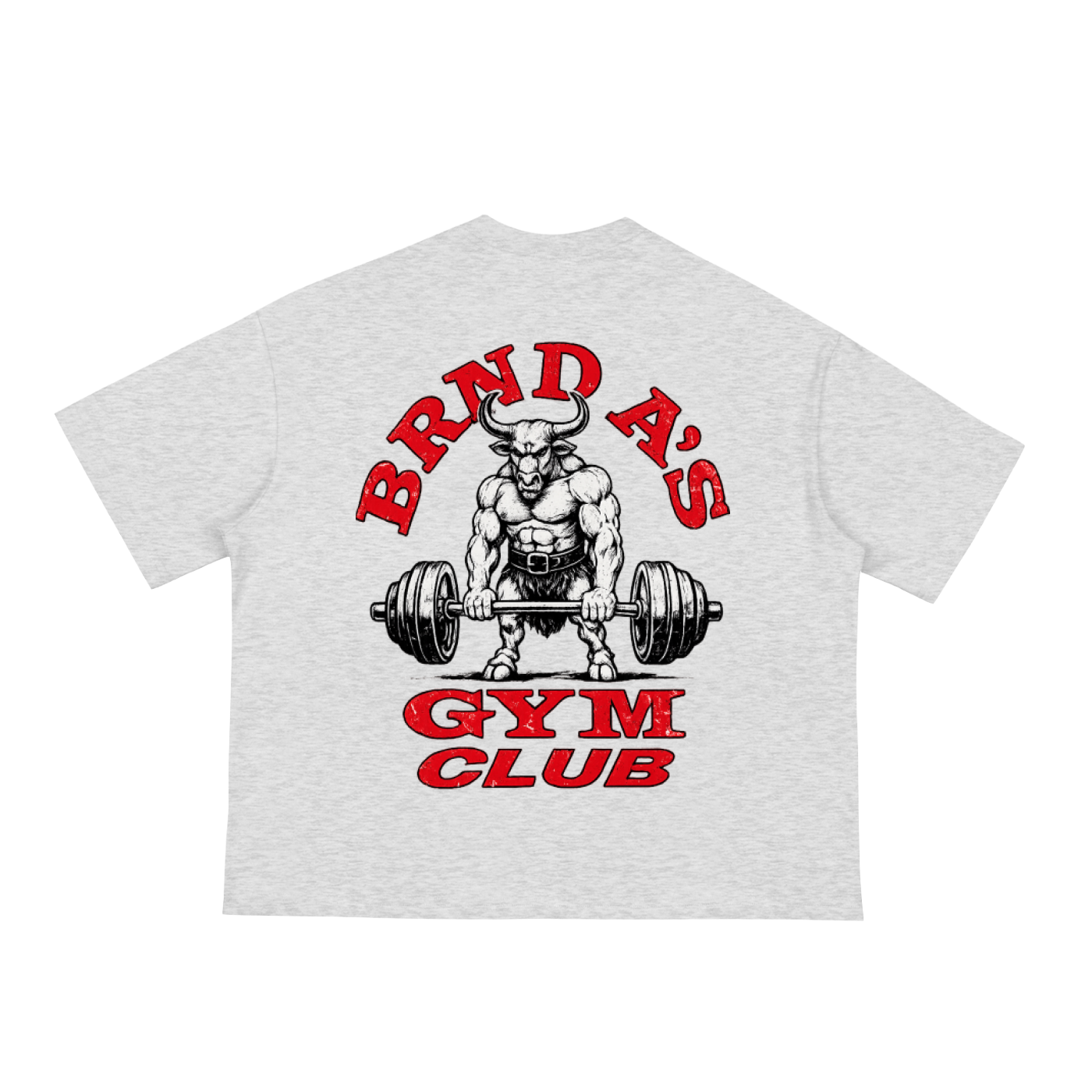 BRND A Gym Club Boxy Tee
